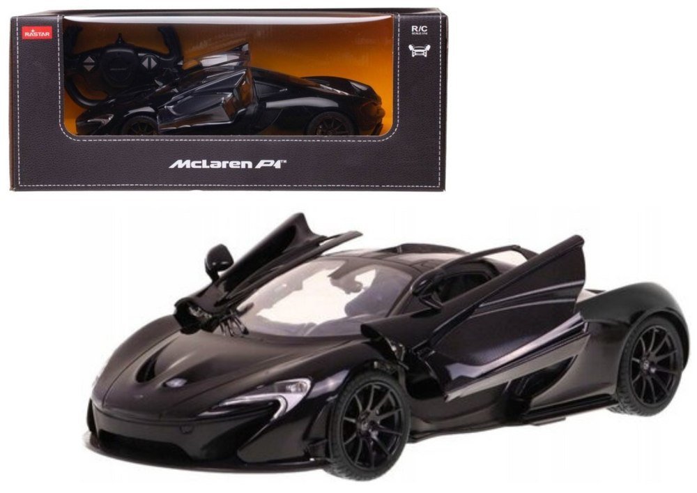 Auto Rc 1:14 Zdalnie Sterowany Mclaren P1 Czarny