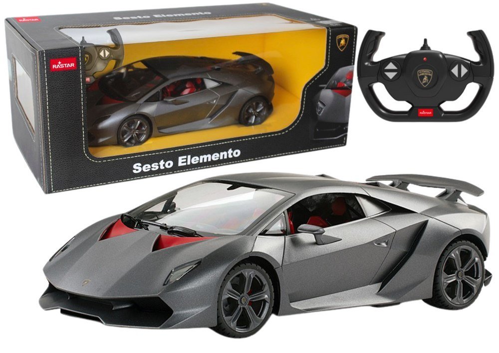 Auto Rc Rastar 1:14 Lamborghini Sesto Szare