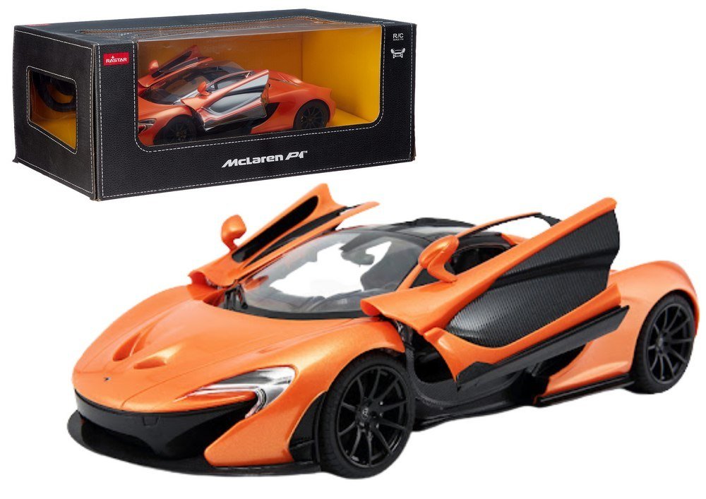 Auto Rc 1:14 Zdalnie Sterowany Mclaren P1 Pomarańczowy