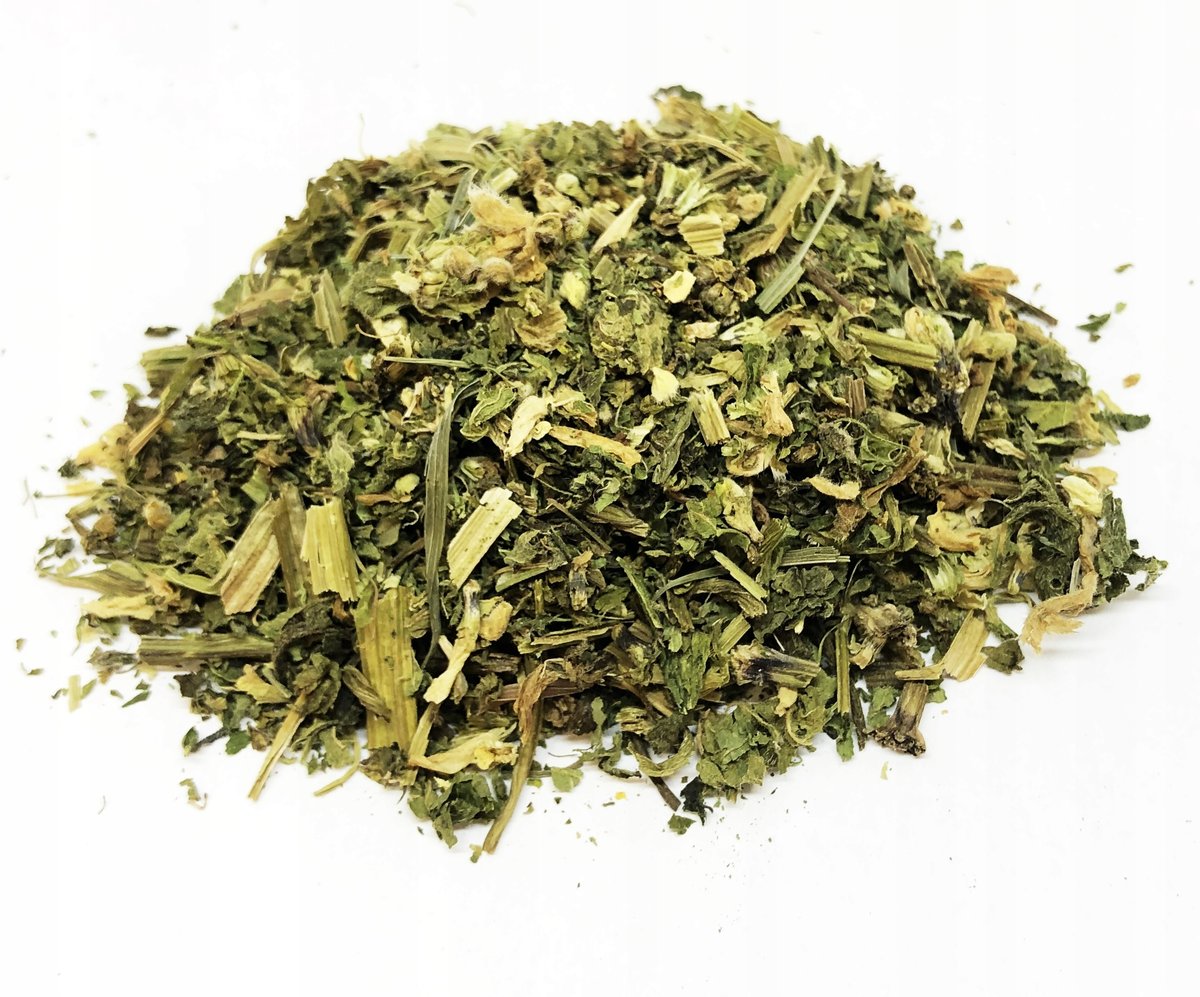 ZIELE JASNOTY BIAŁEJ CIĘTE 1 KG 100% NATURALNY