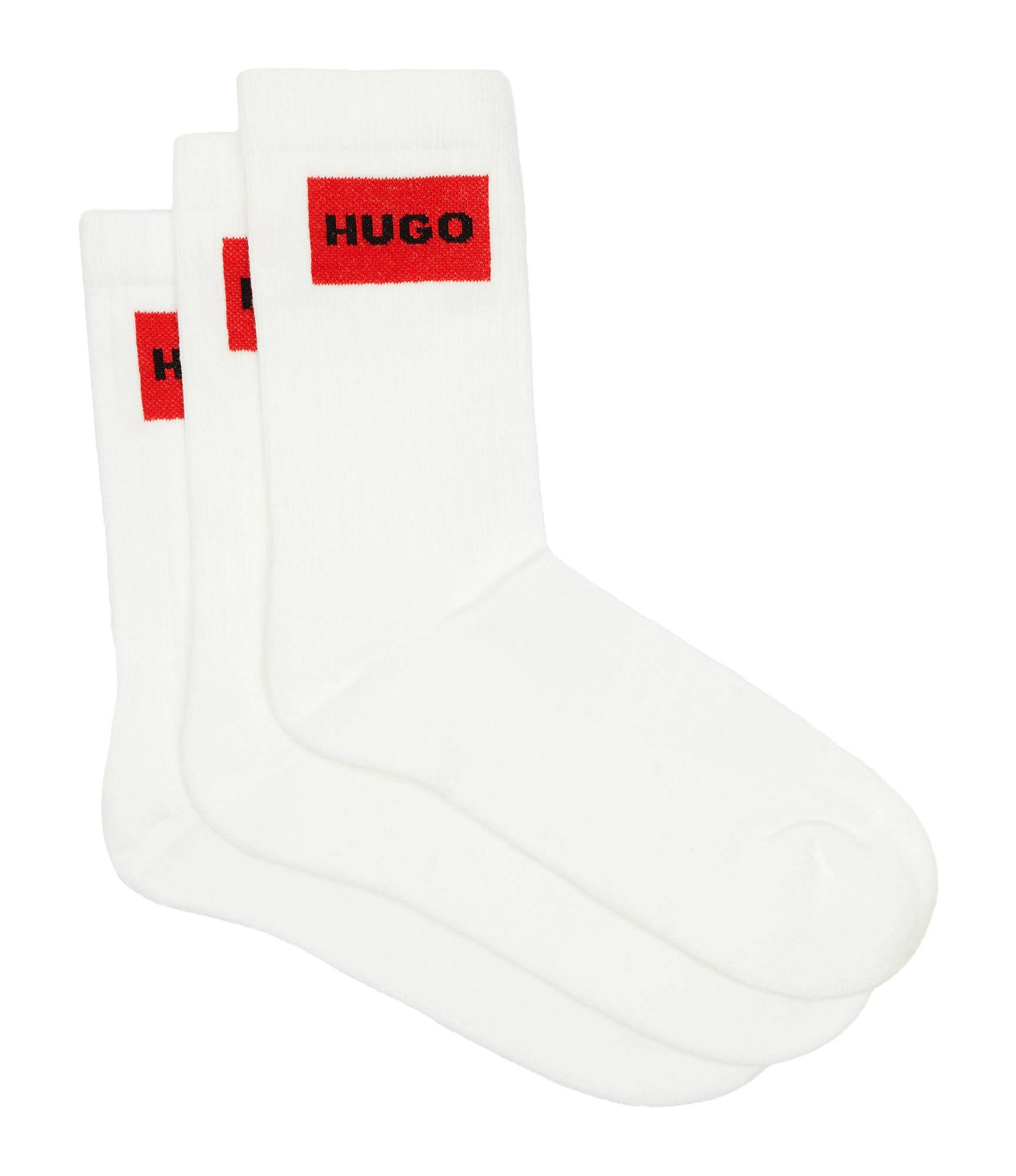 Hugo Bodywear Skarpety 3-pack 3P QS RIB LABEL CC