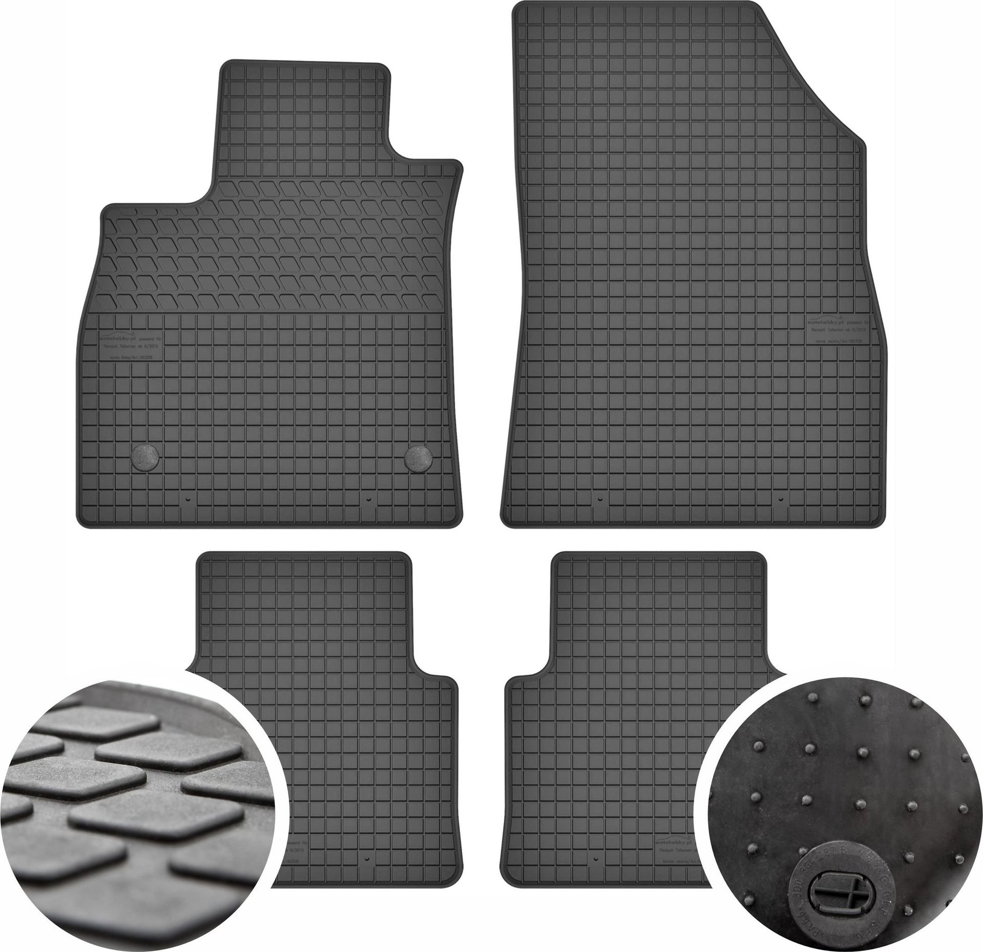 Cikcar Dywaniki gumowe do Renault Talisman