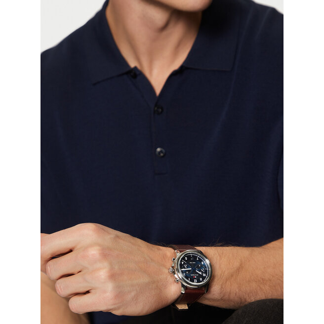 Zegarek Maserati Sfida Chronograph R8873640025 Srebrny