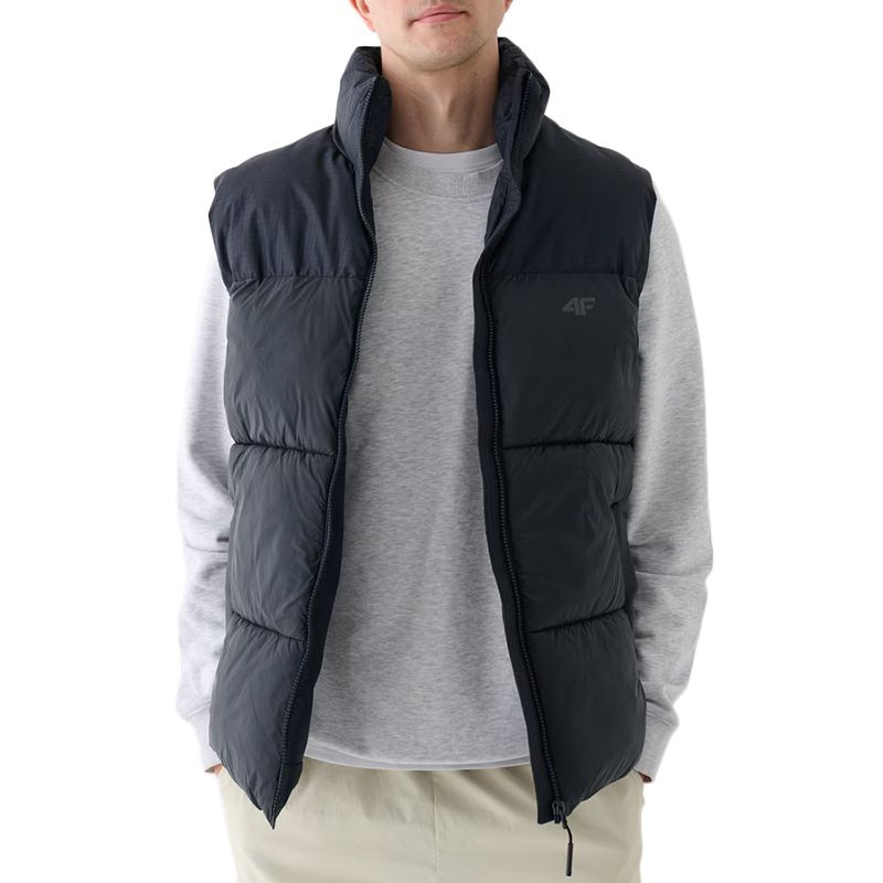 Bezrękawnik 4F WAW24TVJAM14720S - czarny