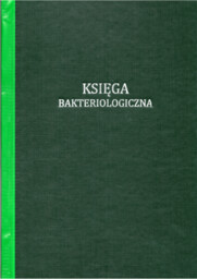 Księga bakteriologiczna [Mz/Kb-1]