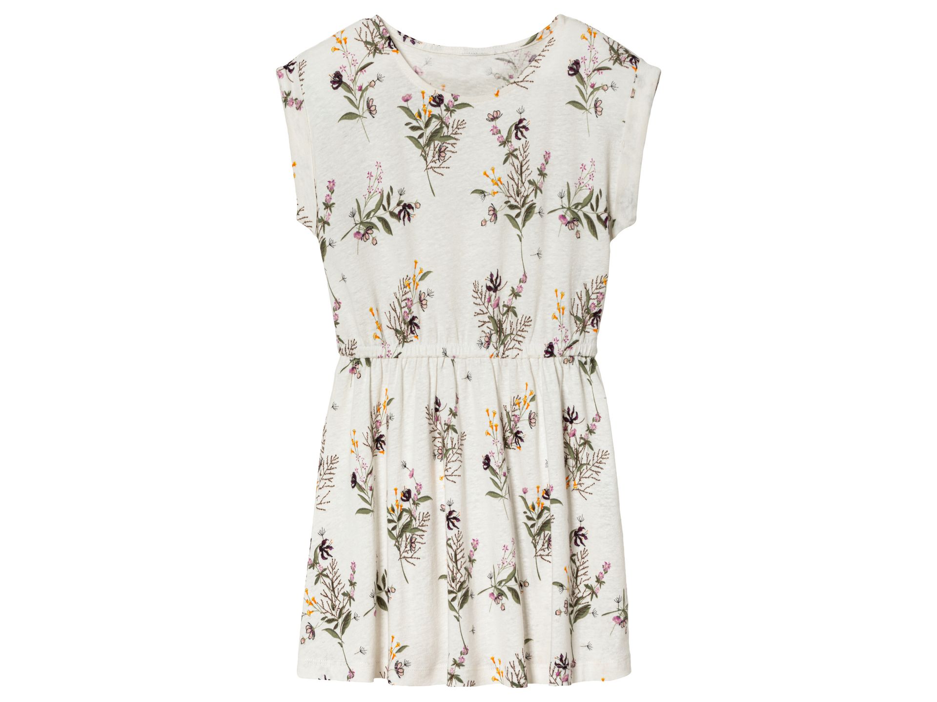 lupilu® Sukienka dziewczęca z wiskozą (98 - 104, Biały)