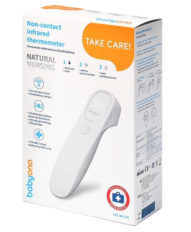 BabyOno Termometr Termometr elektroniczny bezdotykowy Baby Ono 5411292