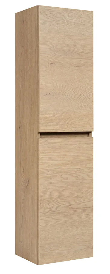 Podwieszany wąski słupek jasny dąb L8-F67