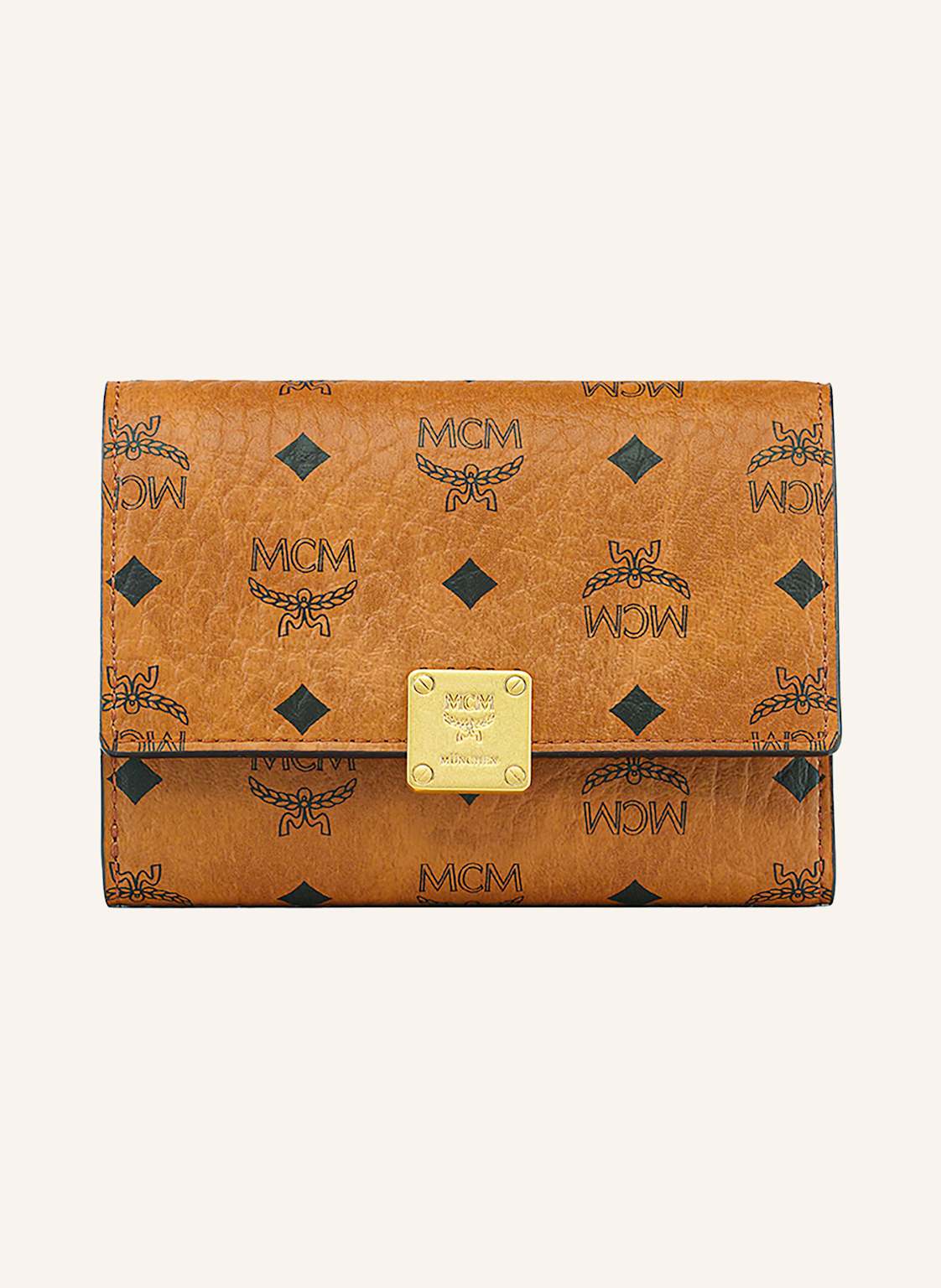 Mcm Portfel Aren Visetos Small braun