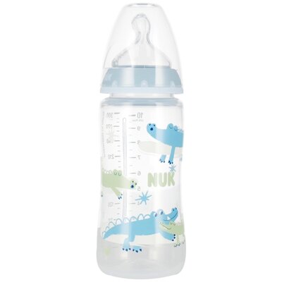 Nuk Butelka z polipropylenu (PP) First Choice+ silikonowy smoczek 0-6 mies. 300 ml