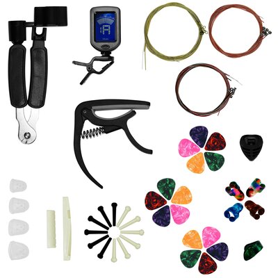 Zestaw akcesoriów do gitary akustycznej MUSICMATE MM-A90 AcousticPack