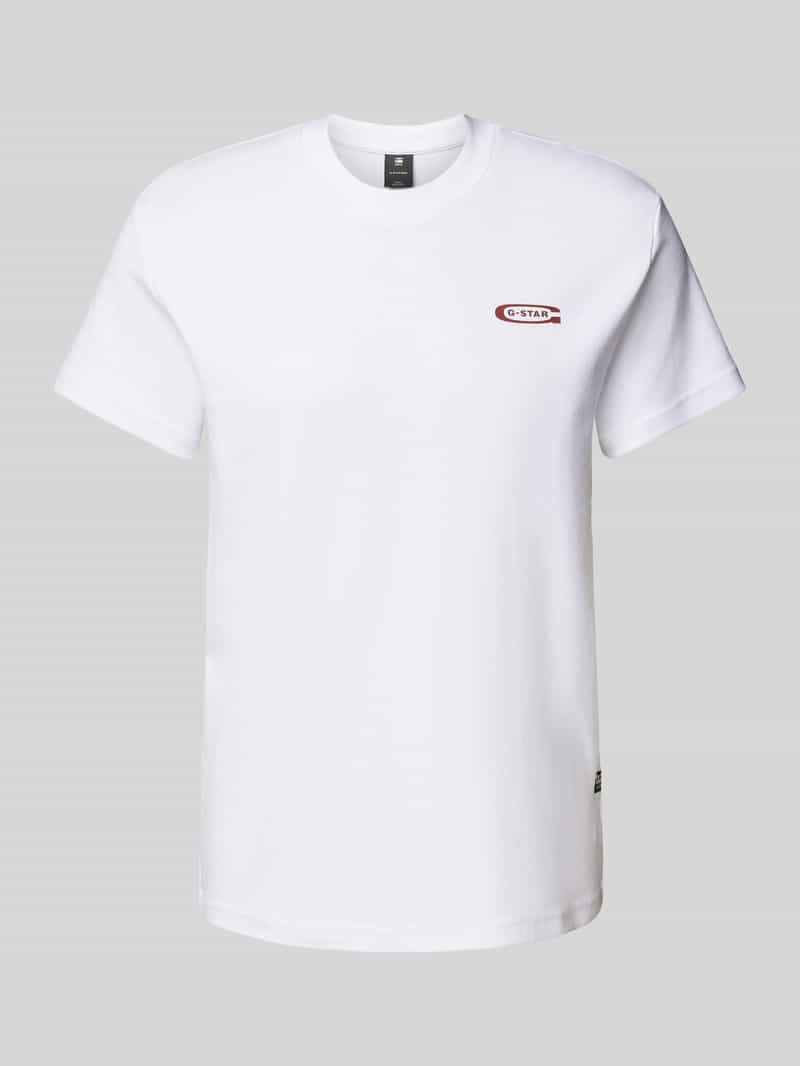 T-shirt z nadrukiem z logo