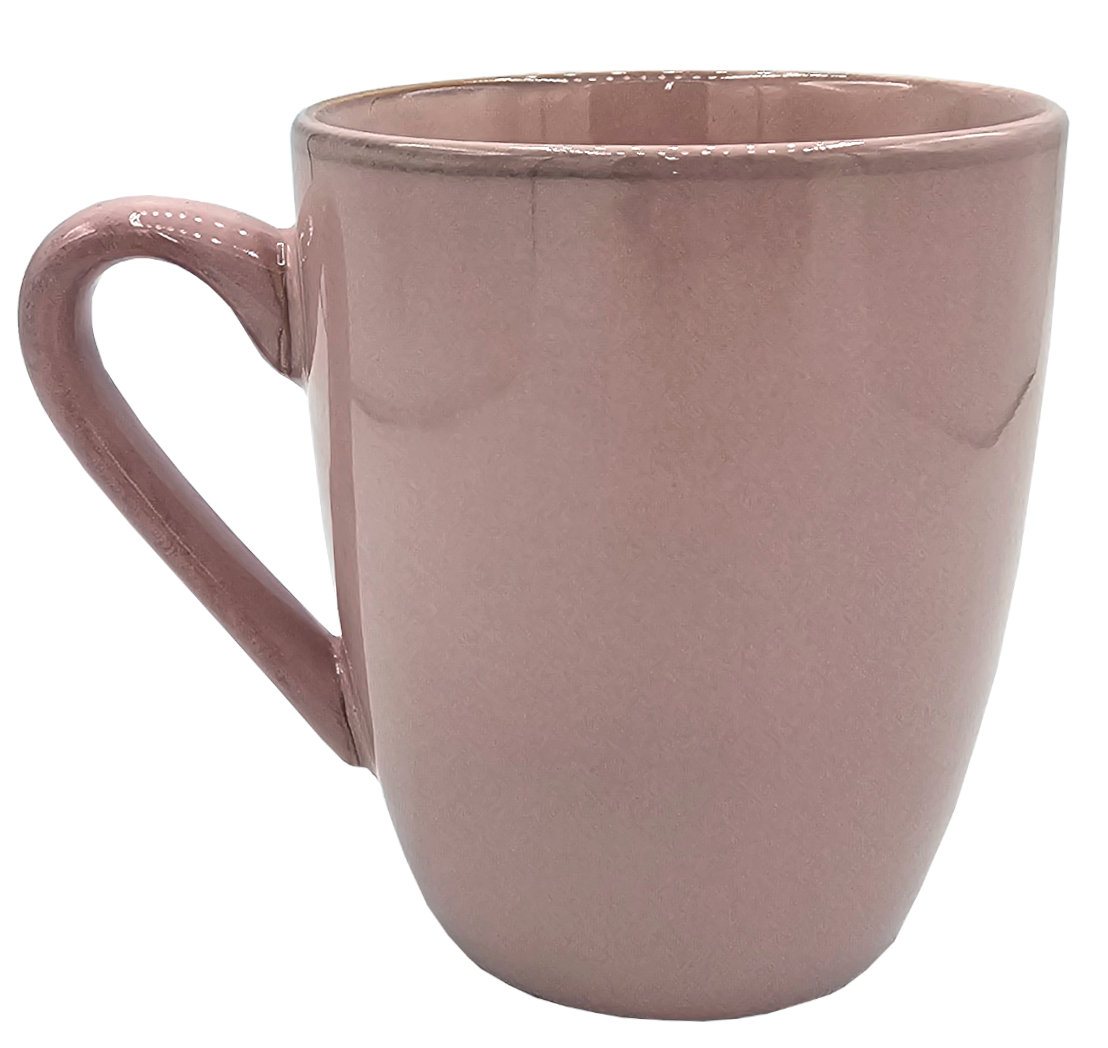 Kubek Ceramiczny 330 ml Różowy