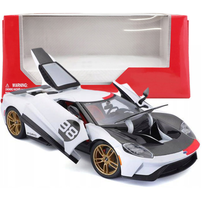SAMOCHÓD AUTO METALOWE MODEL FORD GT HERITAGE EDITION ZABAWKA DLA DZIECI