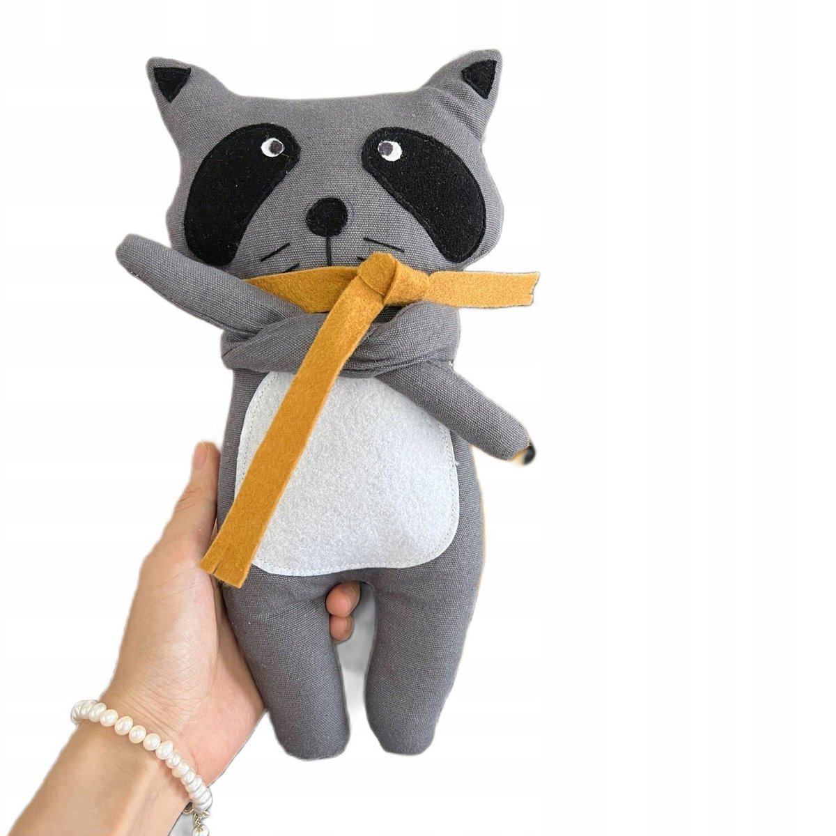 Maskotka Szop Pracz Bawełniany Zwierzaki Pluszak Przytulanka Maskotka 30cm