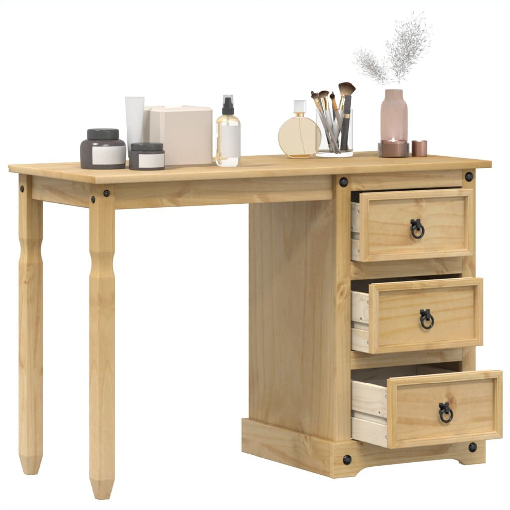 Toaletka Corona, 110x50x75 cm, lite drewno sosnowe
