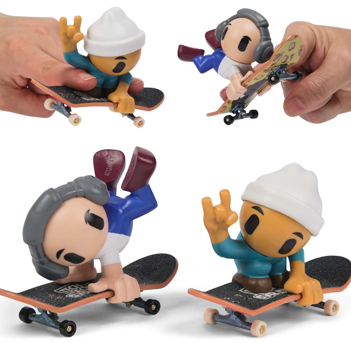 Tech Deck Sk8 Crew Pak Seria 1 zestaw deskorolki + figurki