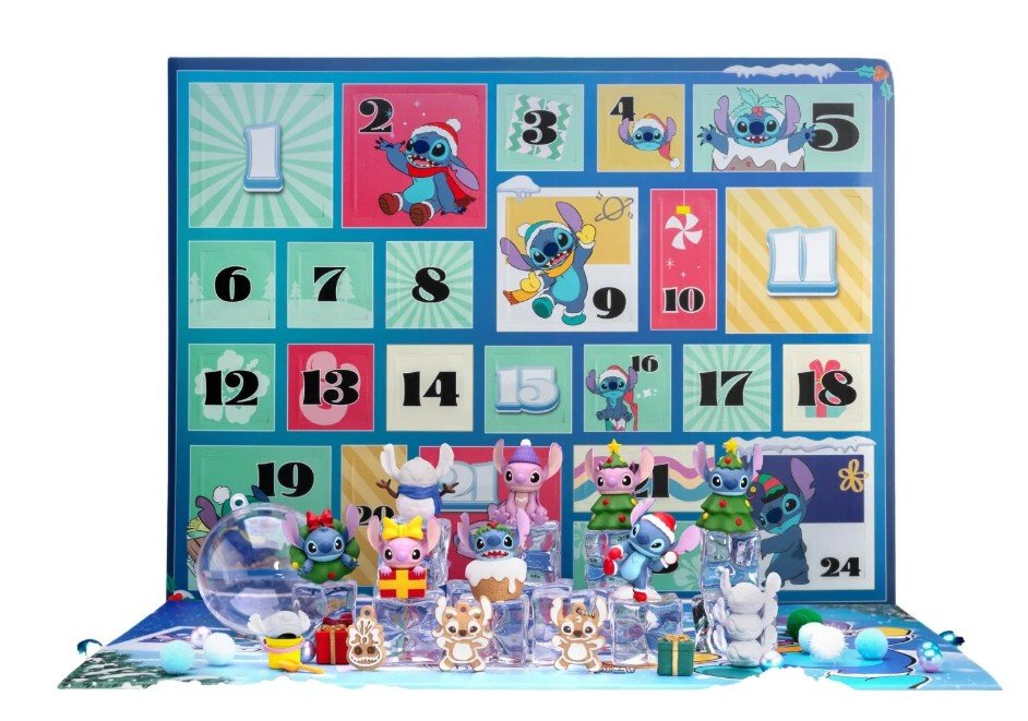 Kalendarz Adwentowy Lilo & Stitch Mini Egg Attack Stitch Celebration Figure Set 10 Cm