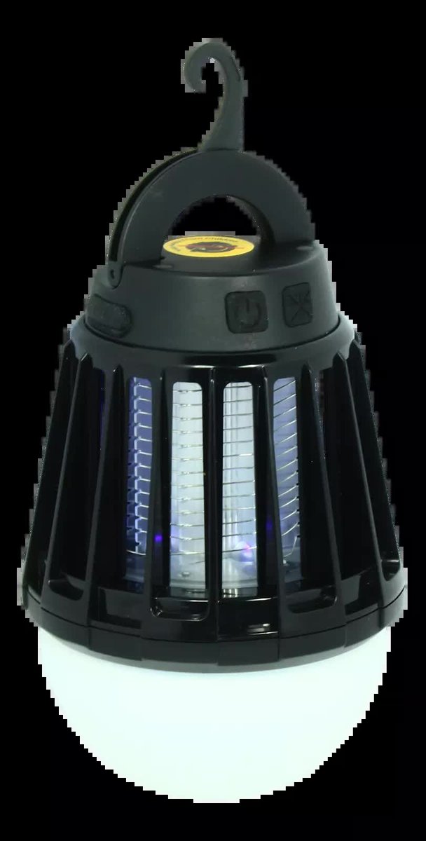 Latarnia LED POWERplus Mosquito + panelem słoneczny + odstraszacz komarów