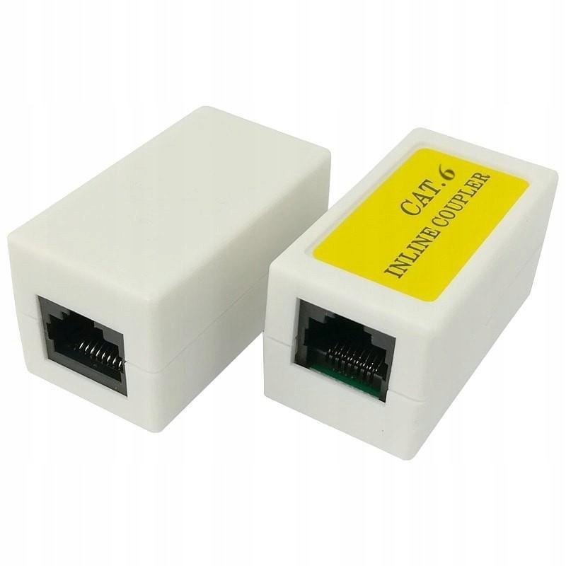 top Łącznik przewodów RJ45-RJ45 Netrack kat. 6 UTP