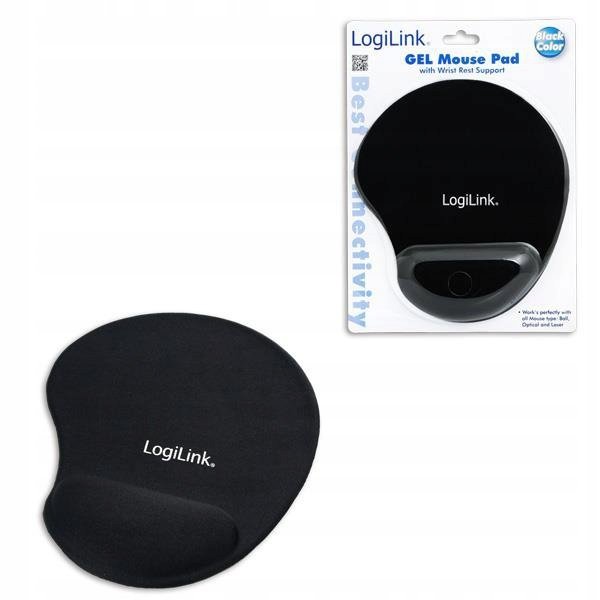 Podkładka Pod Mysz Logilink Id0027 Żelowa, Czarna