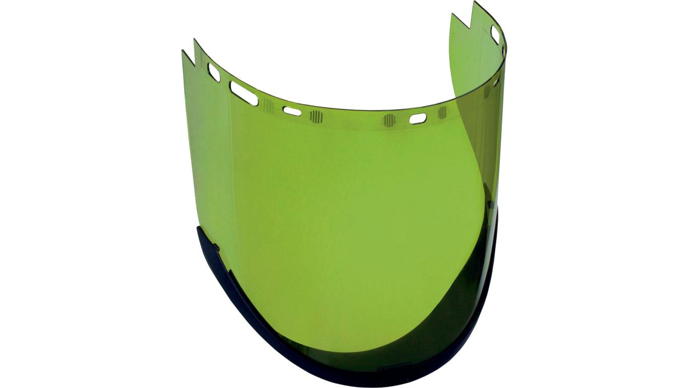 DELTA PLUS VISOR FLASH V2 OSŁONA TWARZY Z POLIWĘGLANU, WTRYSKIWANA ; ZIELONY