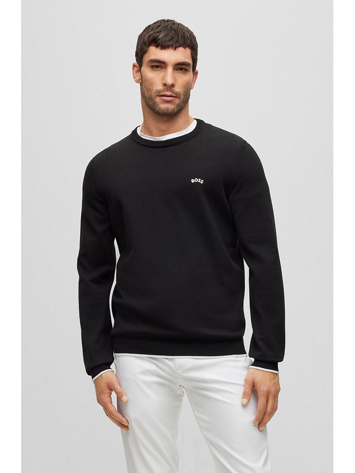 Hugo Boss Underwear Sweter w kolorze czarnym