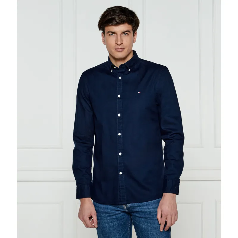 Tommy Hilfiger Koszula FLEX DOBBY | Slim Fit