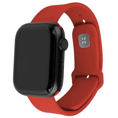 Fixed Silikonowy pasek Silicone Strap do Apple Watch 2/1 49 mm, czerwony