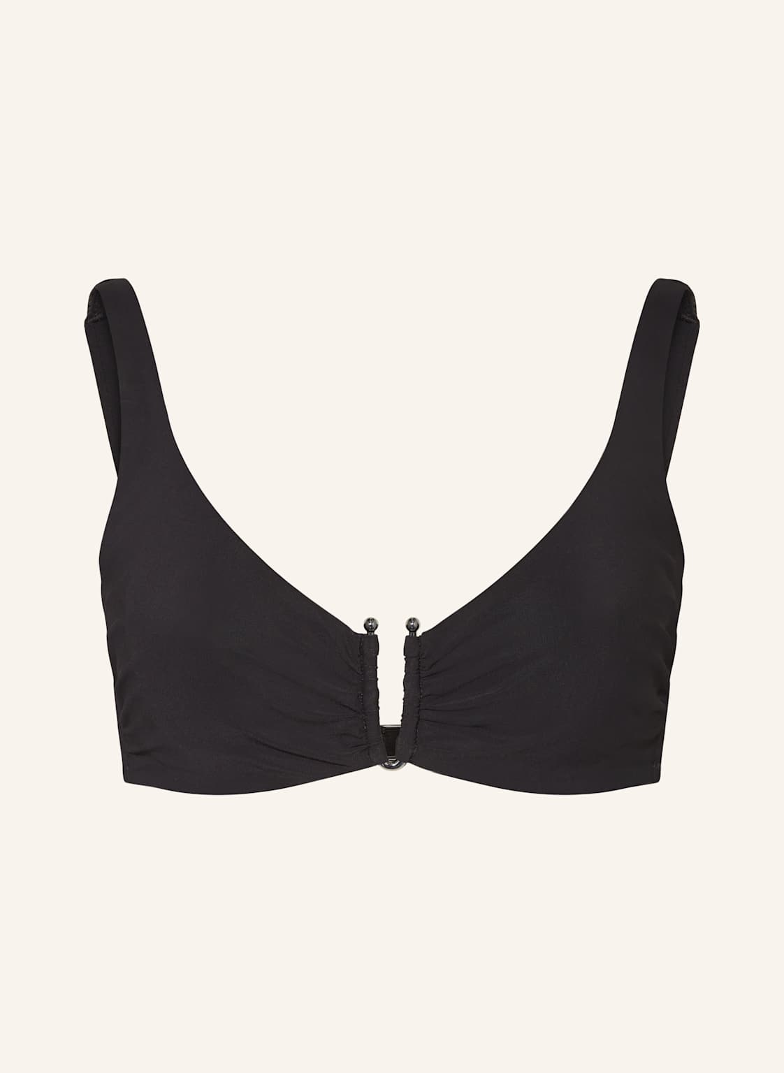 Maryan Mehlhorn Góra Od Bikini Z Fiszbinami Honesty schwarz