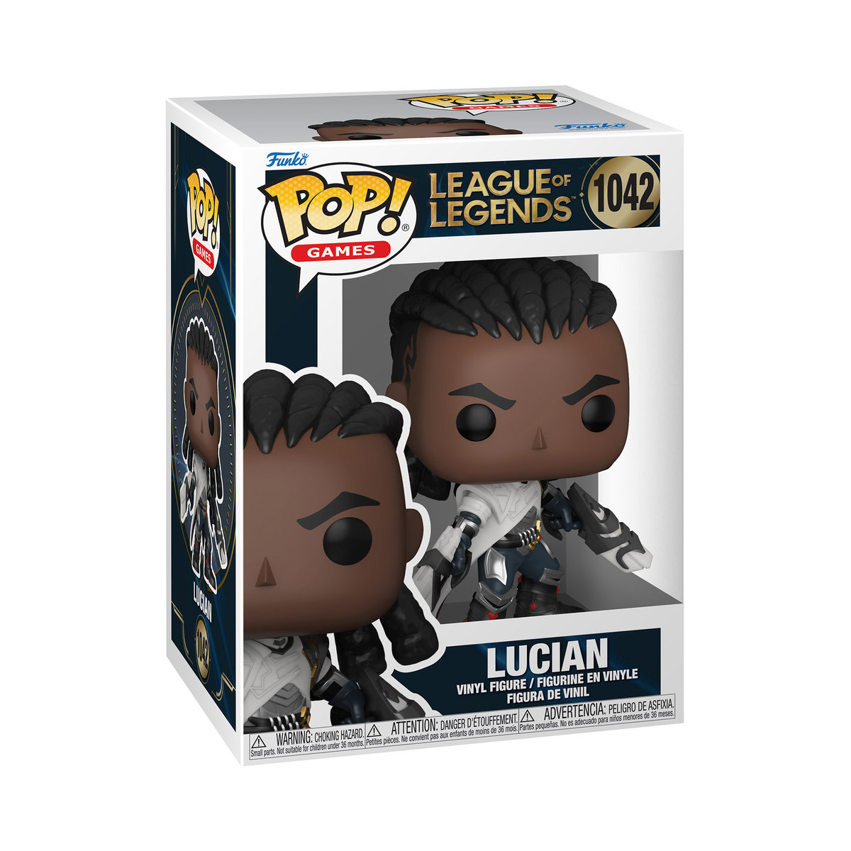 Funko POP! Games, figurka kolekcjonerska, LOL, Lucian, 1042