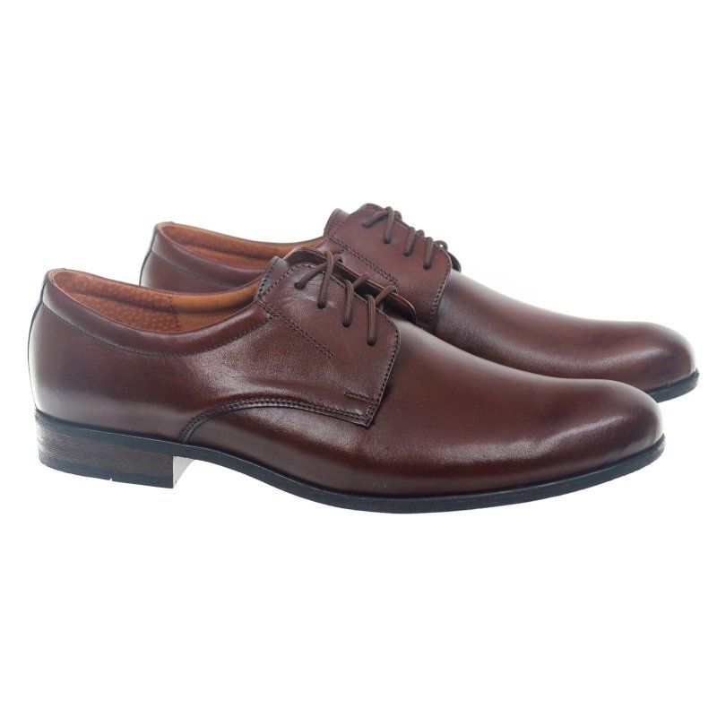 Półbuty męskie Fabio MOS-840 BRĄZ 1120 44