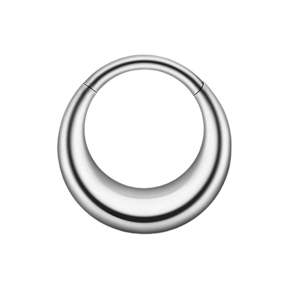 Kolczyk PIERCING Tytanowy Clicker Lobe Helix KÓŁKO 1,2/8