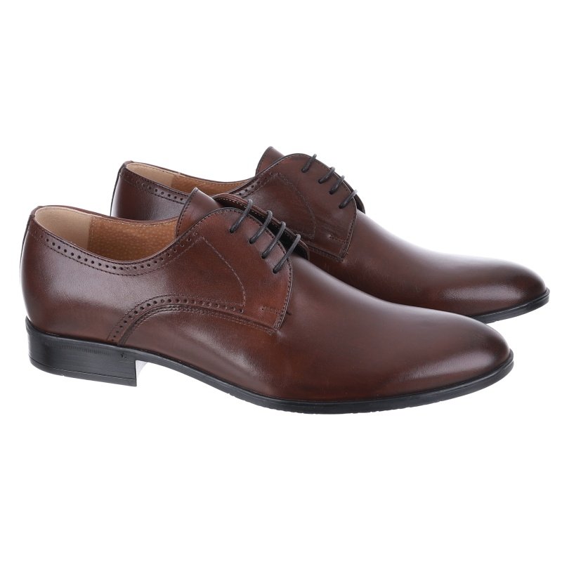 Półbuty męskie Trio 3279-01-I-01-P BRĄZ 43