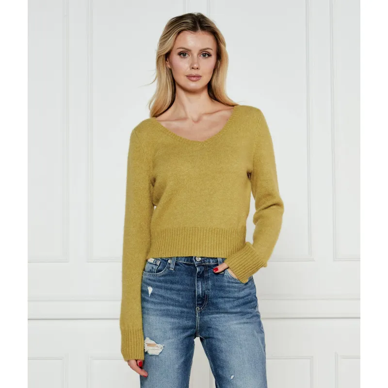 Calvin Klein Jeans Sweter | z dodatkiem wełny