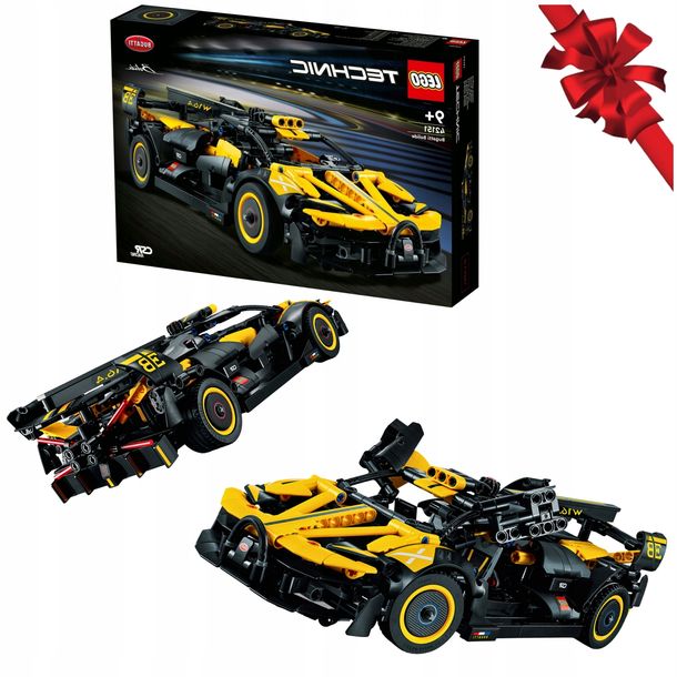 ZESTAW Klocków LEGO Technic Bolid Bugatti 42151 Prezent Dziecka Na Święta