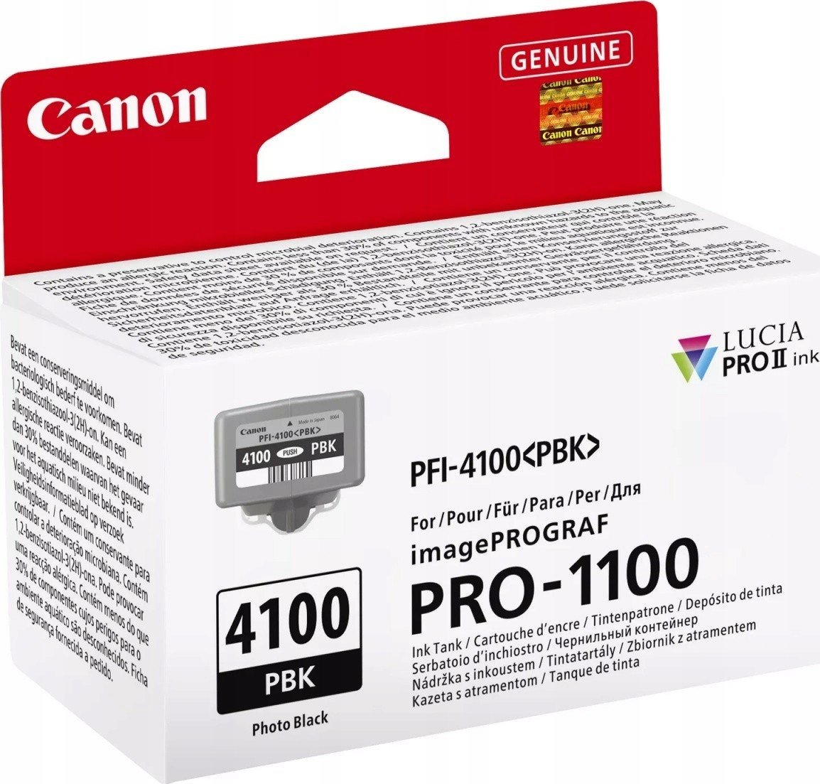 Tusz Canon Tusz PFI-4100 PBK Czarny 6777C001