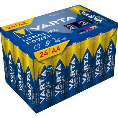 Baterie AA LR6 VARTA Longlife Power (24 szt.)