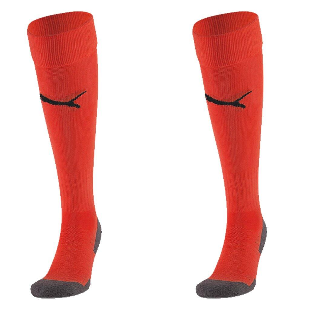 Getry piłkarskie Puma Liga Core Socks 703441 (kolor Pomarańczowy, rozmiar 39-42)