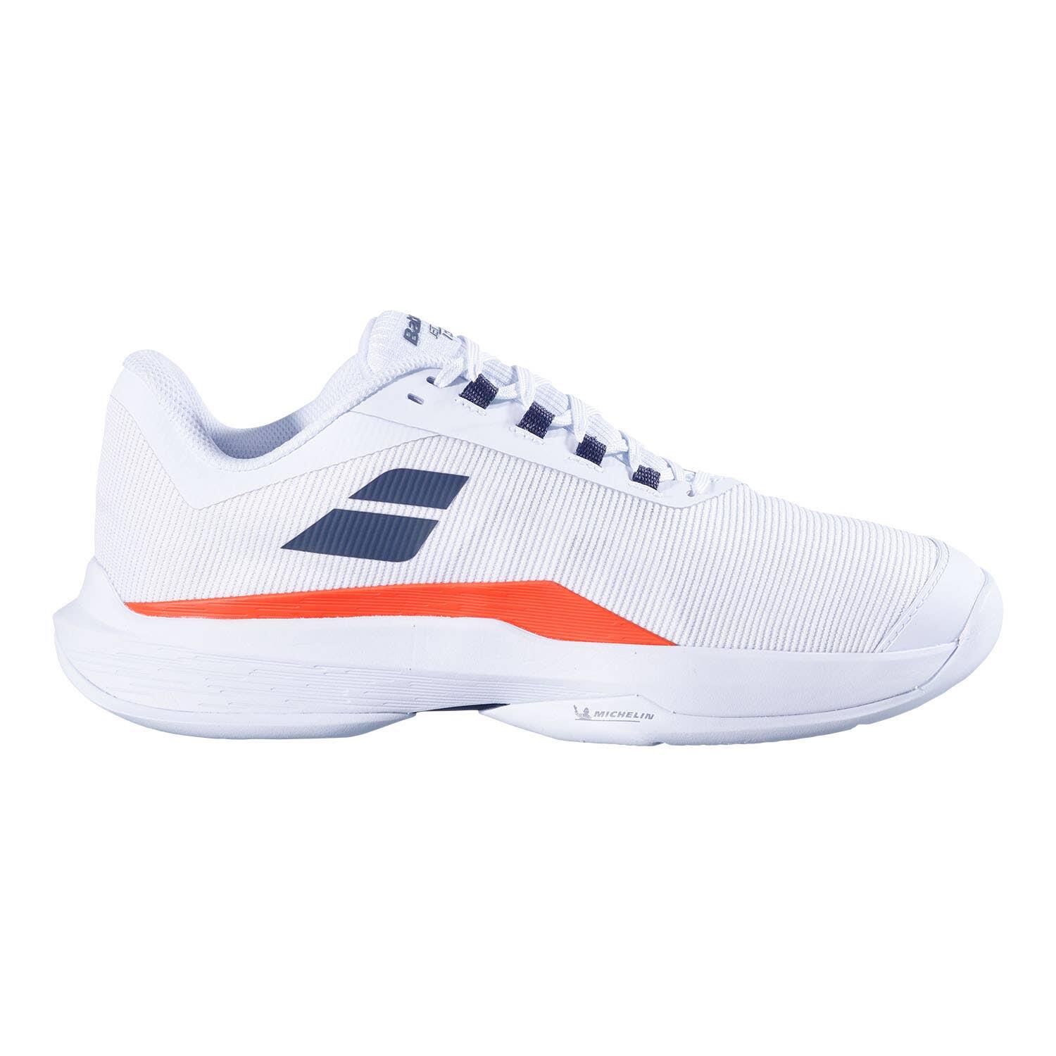 Buty do tenisa męskie Babolat Jet Tere 2 All Court white/strike red