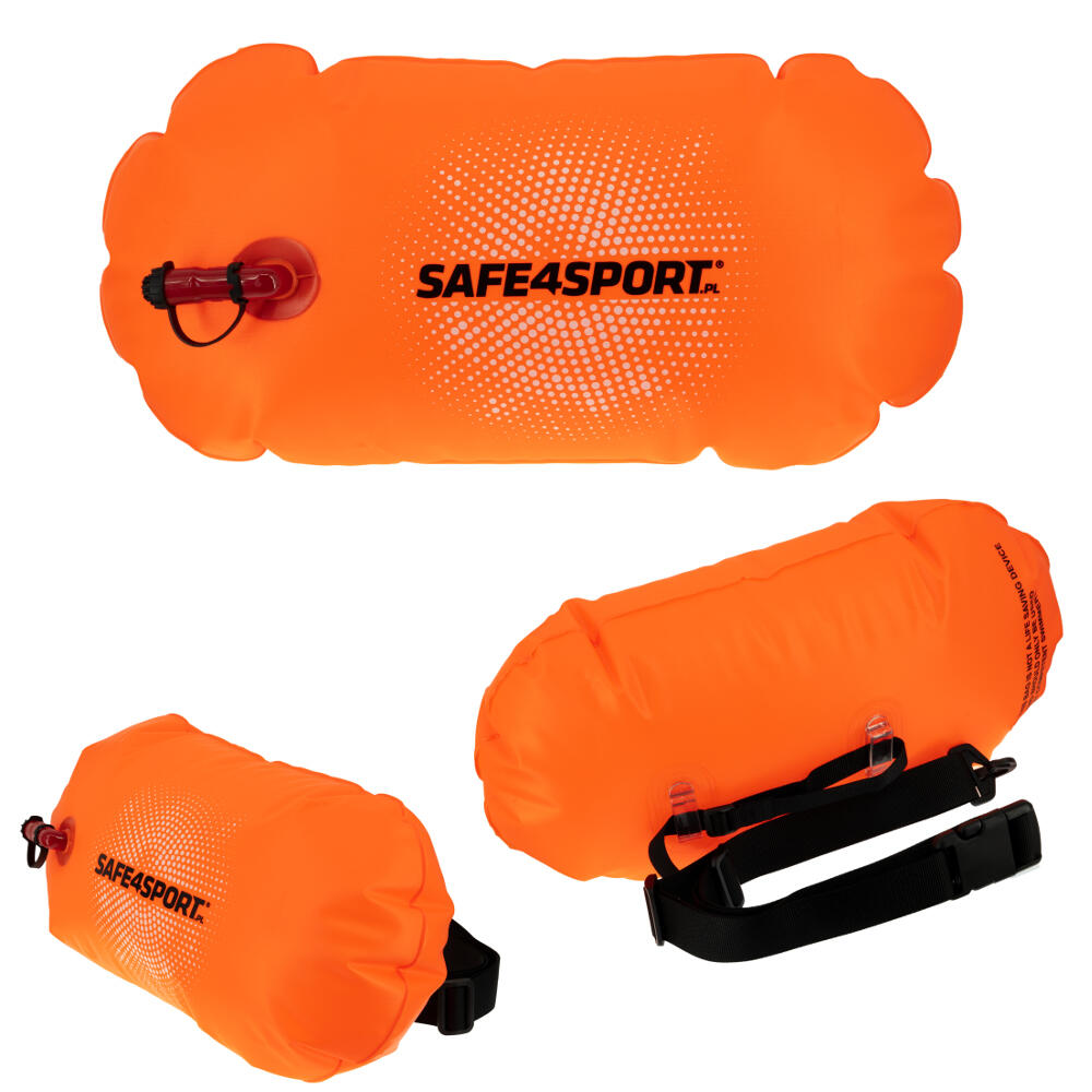 Safe4sport Bojki BasicSwimmer Dmuchana bojka asekuracyjna