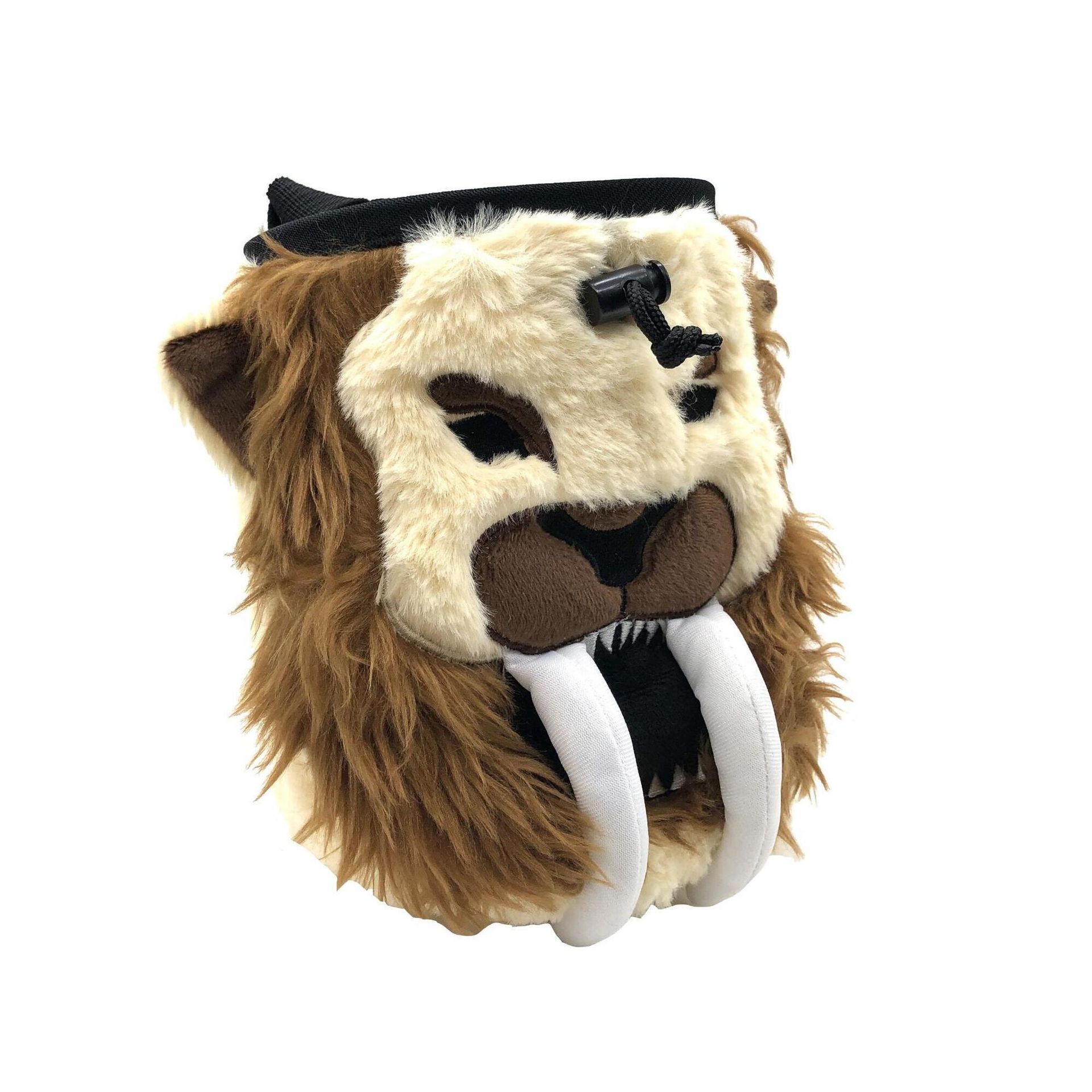 Woreczek na magnezję Y&Y Vertical Chalk Bag - sand/tooth tiger