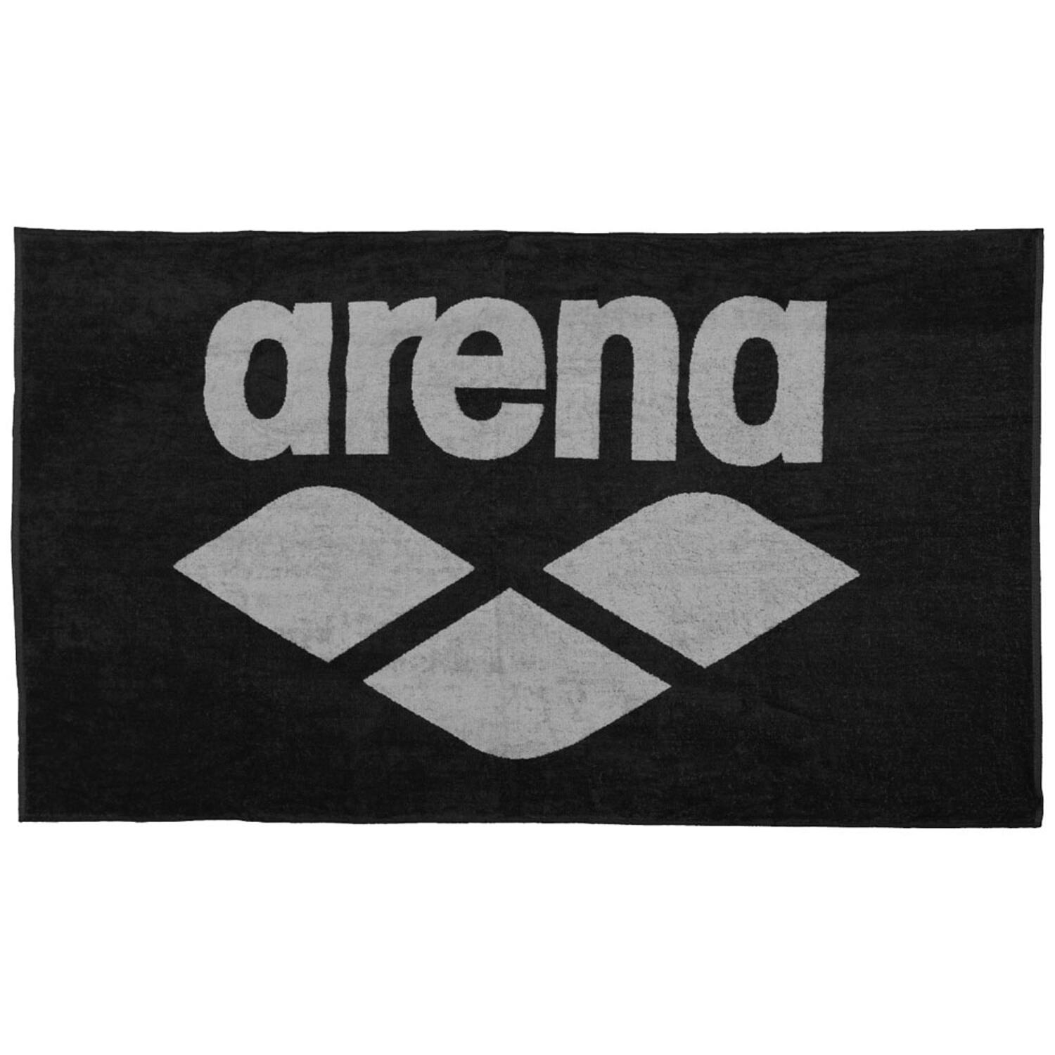 Arena Pool Soft Ręcznik, black-grey 2021 Ręczniki turystyczne 1993-550-0
