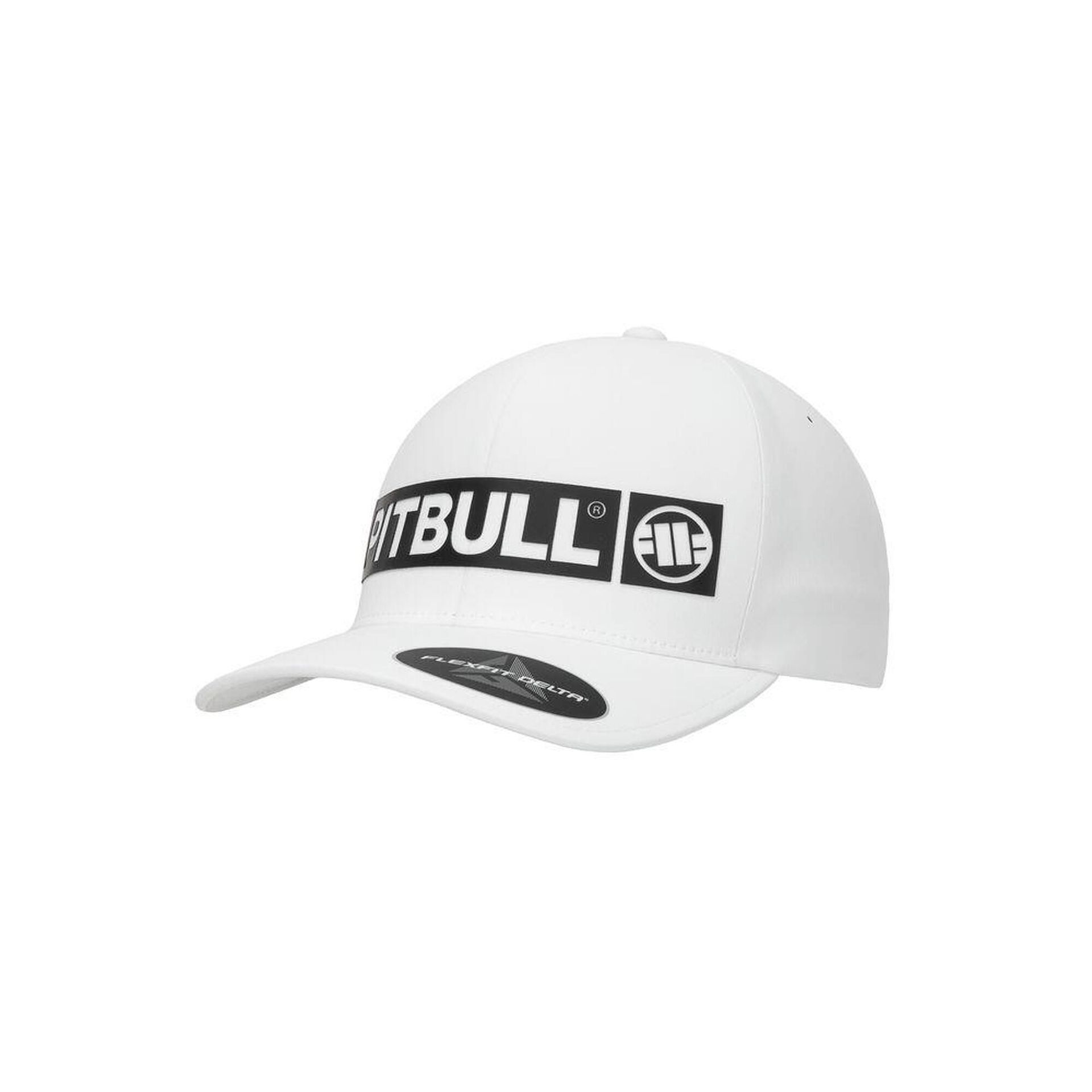 Czapka Pit Bull Snapback Hilltop Stretch Fitted '23 - Biała
