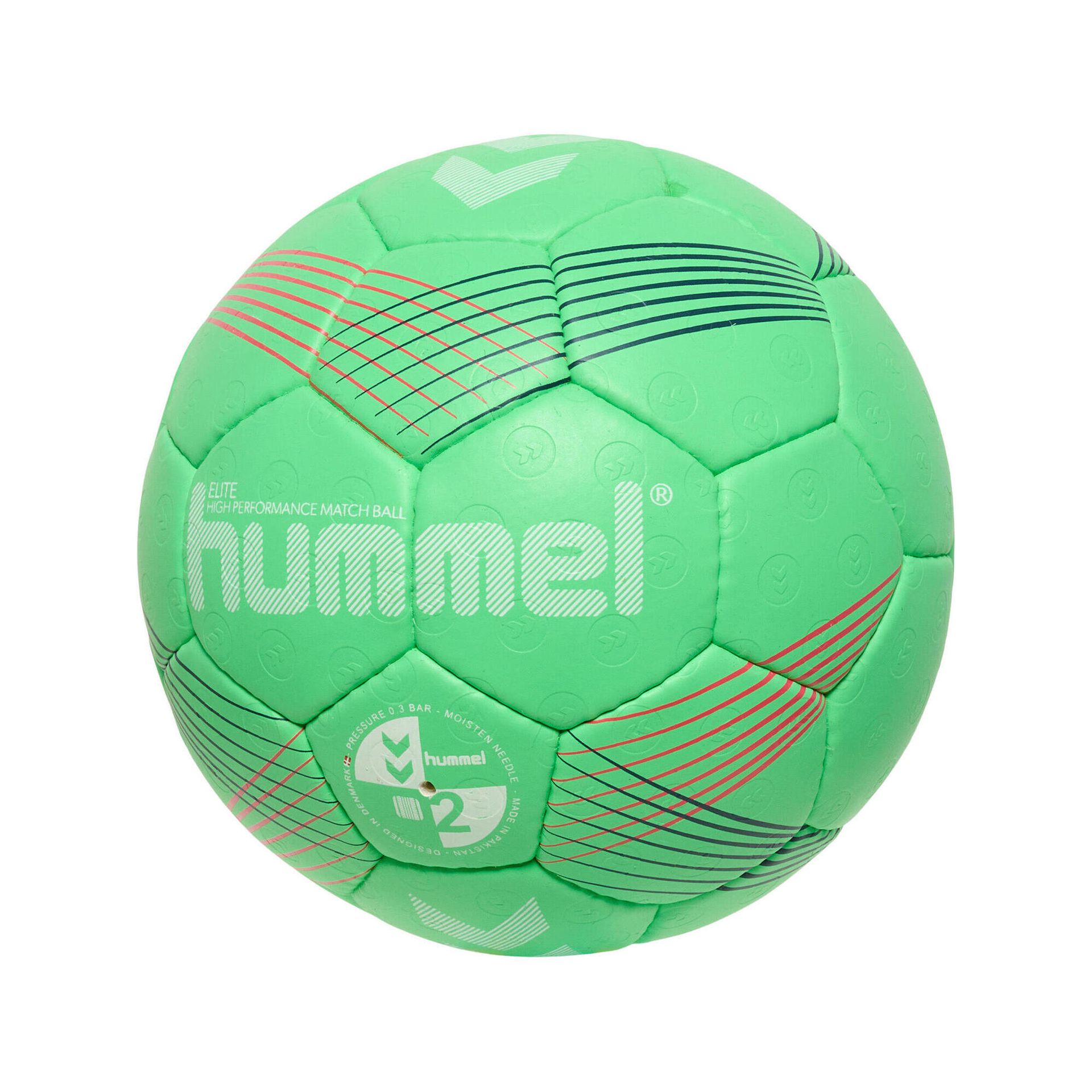 Piłka do piłki ręcznej Hummel Elite HB green/white/red rozmiar 3