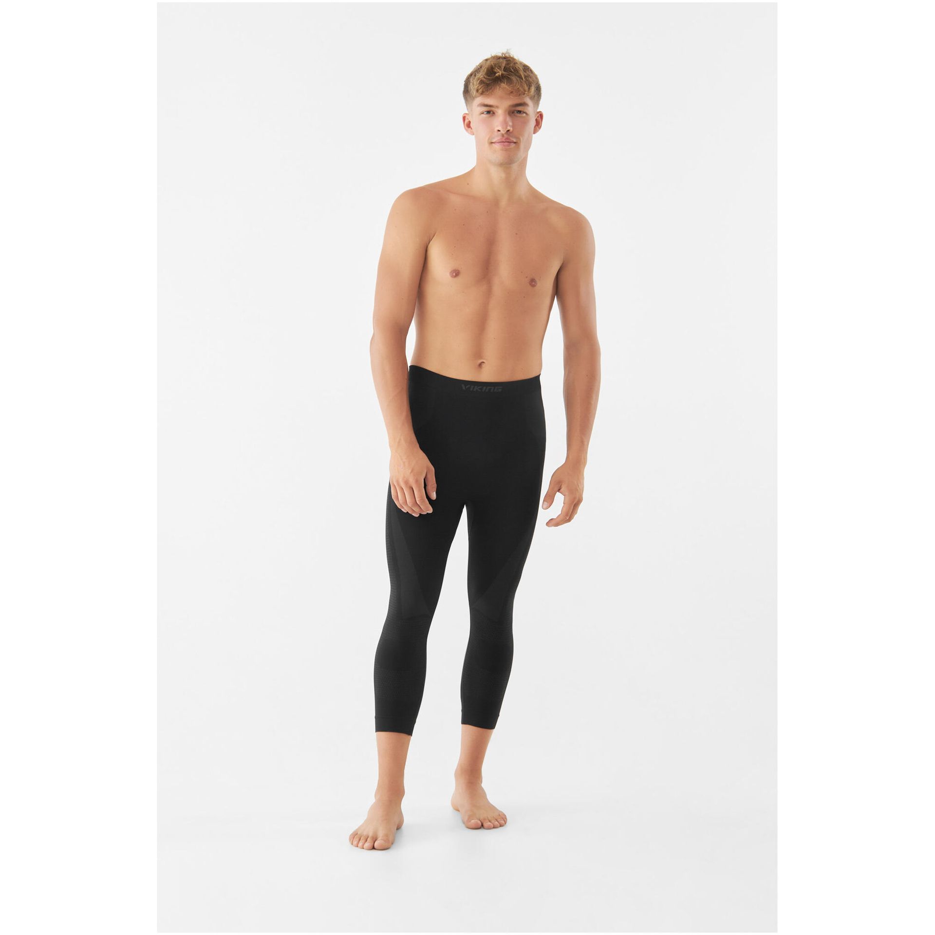 Viking, Bielizna, Eiger (3/4 pants) 500/21/2085/09, czarny, rozmiar M
