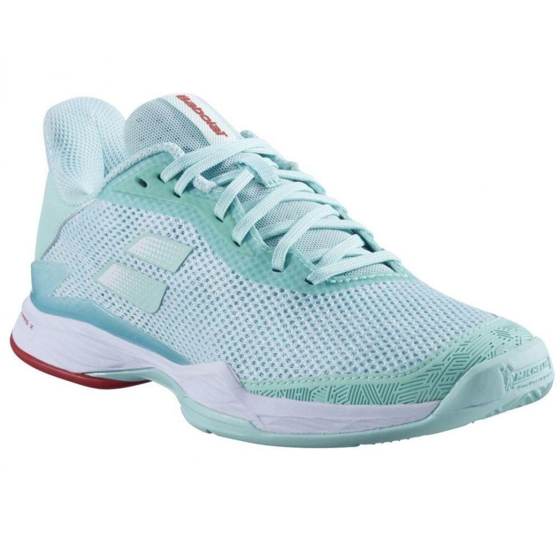 Buty do tenisa damskie Babolat Jet Tere Clay yucca/white