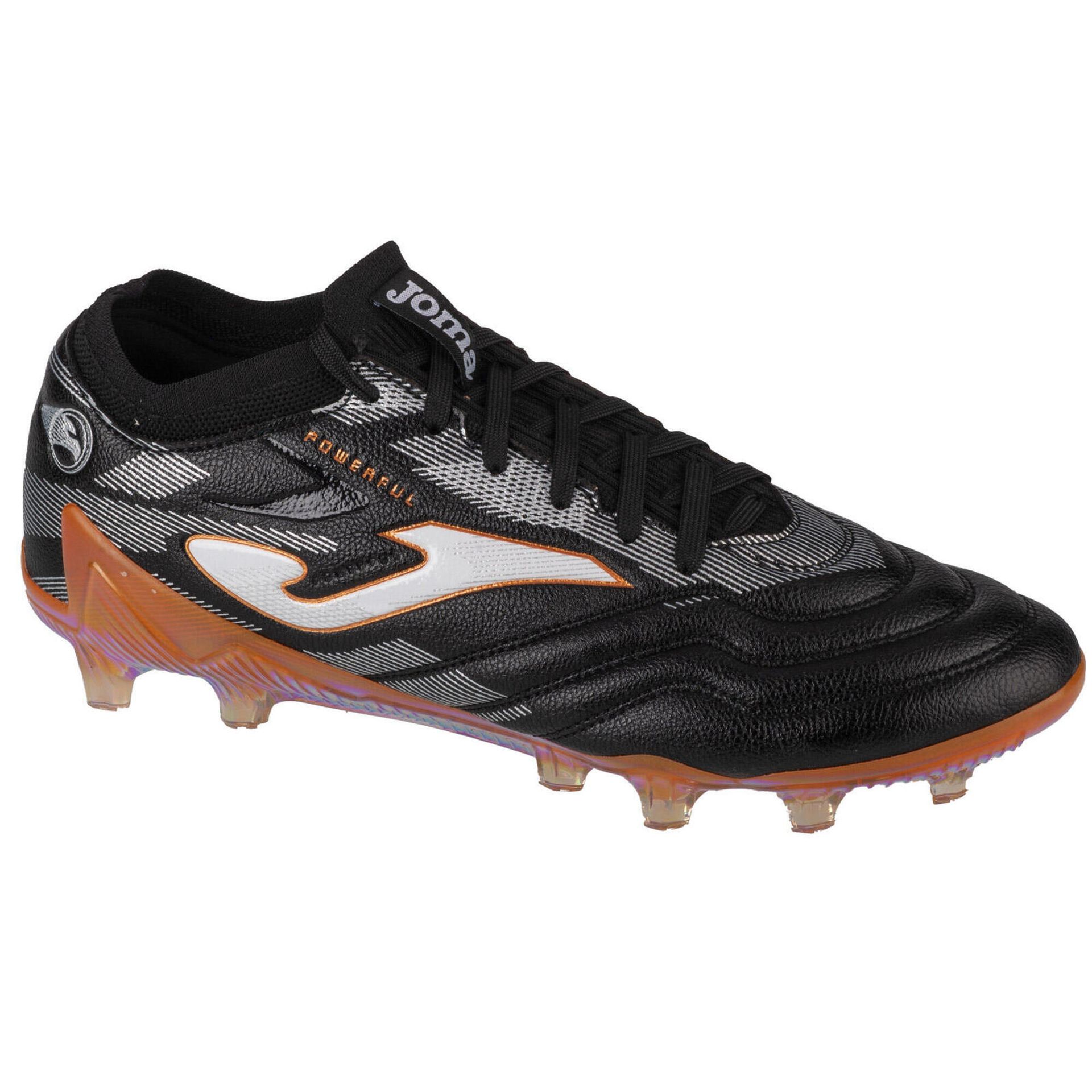 Joma Powerful Cup 2404 FG POCS2401FG, Męskie, buty piłkarskie - korki, Czarne