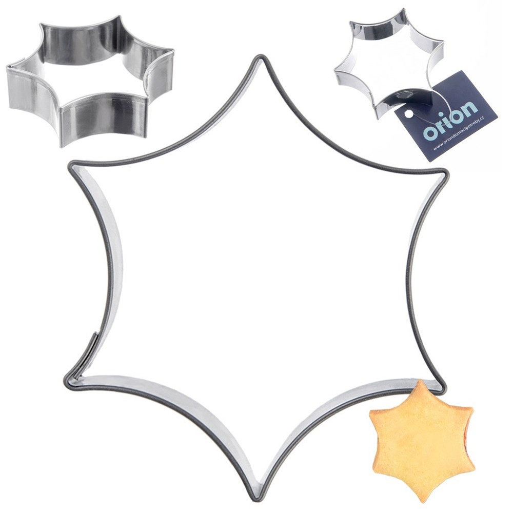 Wykrawacz do ciastek stalowy gwiazdka 5,5 cm