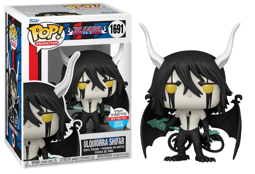 funko pop! bleach 1691 ulquiorra shifar convention